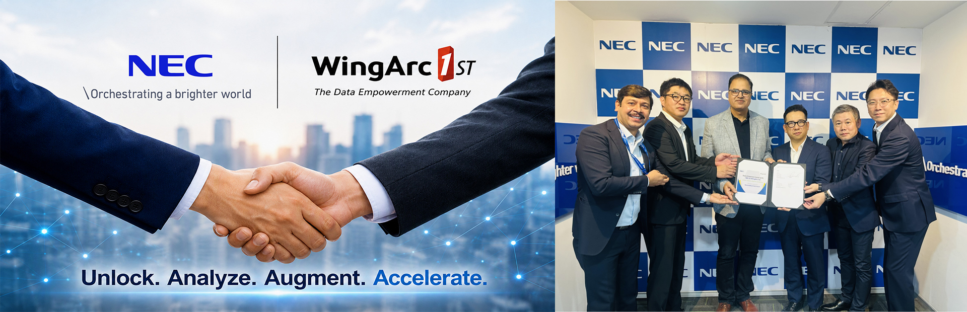 NEC & WingArc1st Partnership